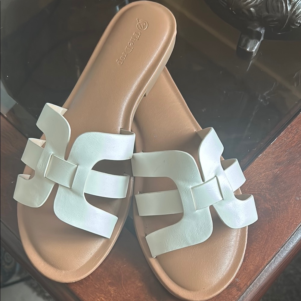 White Sandals